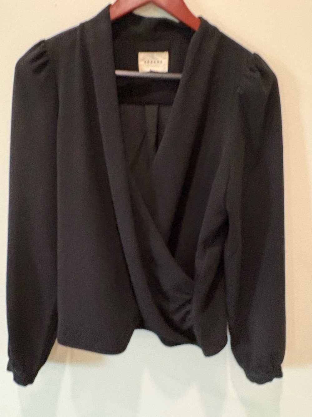 Sezane Abélia Blouse Black - Size 6